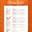 Checklisten PDF Icon, dunkelorange